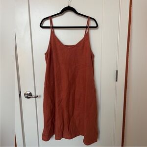 Not Perfect Linen Langley Dress